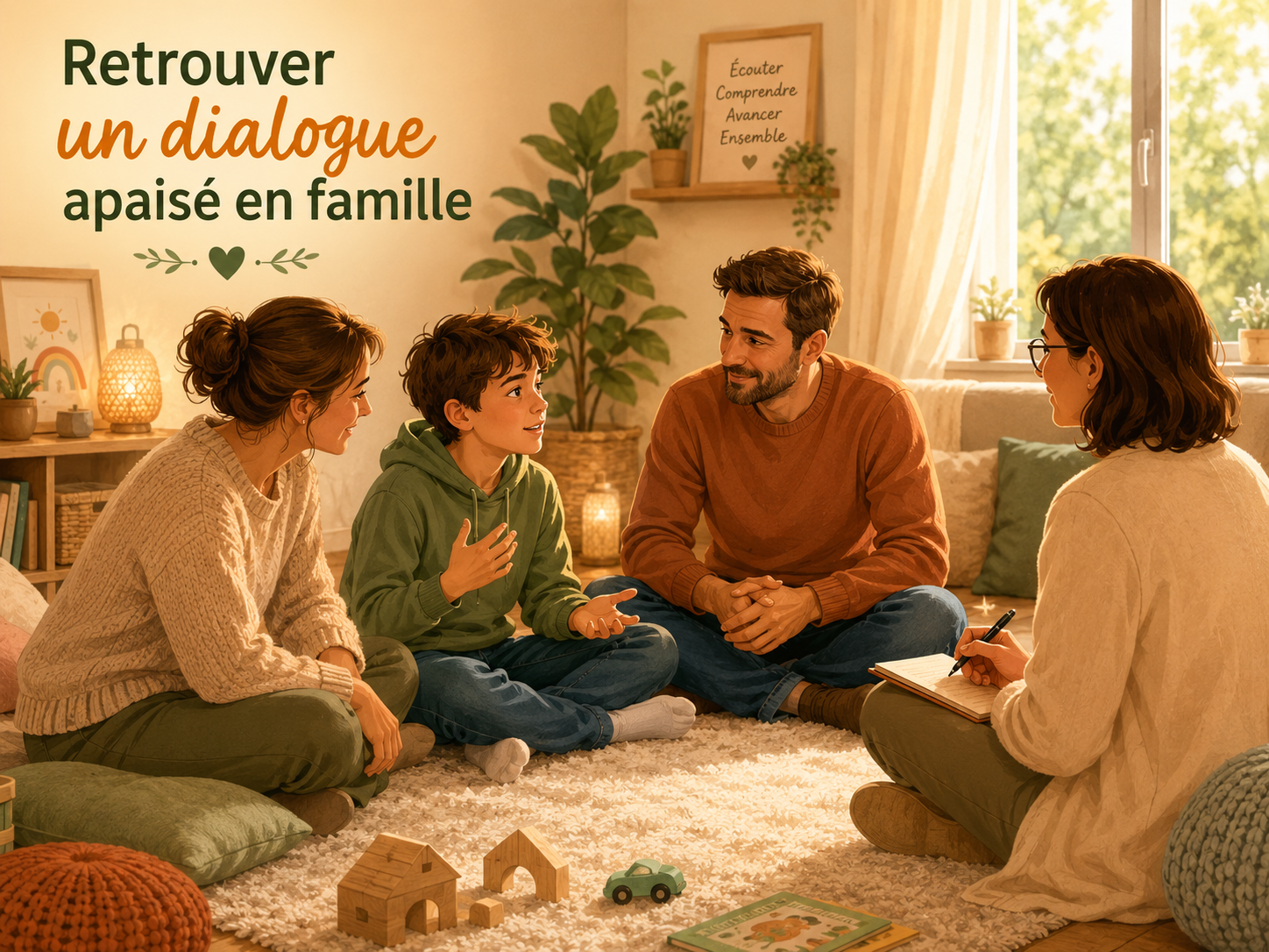 Accompagnement relationnel familial - MotriZen & Harmonie Kids & Family