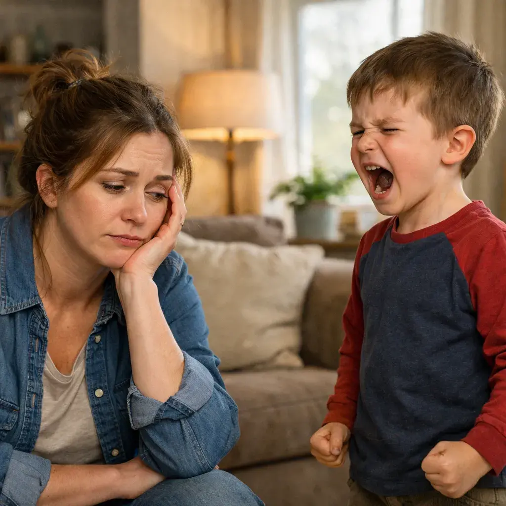 parent dépassé enfant colère erreur gestion émotions enfant