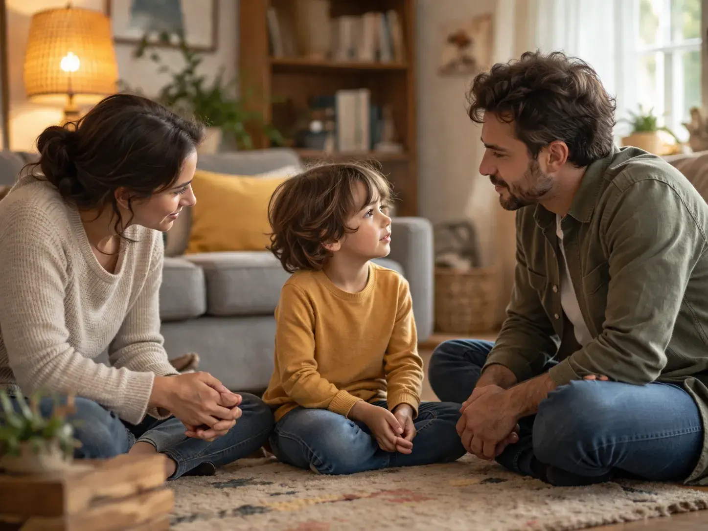 parent écoute enfant communication bienveillante parentalité positive relation parent enfant