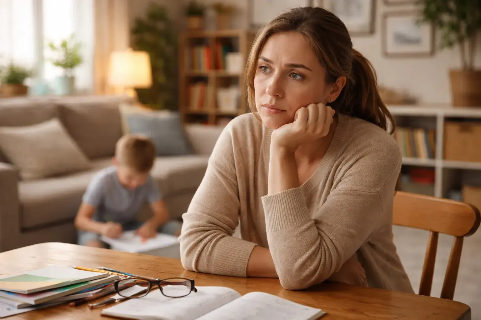 parent hésitant parentalité positive doute éducation bienveillante cadre enfant